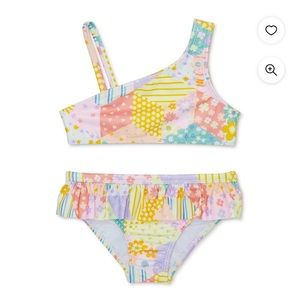 Wonder Nation Toddler Two-piece Swimsuit Size 4T NWT